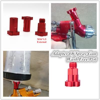 Spray Gun Cup Thread Adapter Connector Pot Joints Spray Gun Disposable M16*1.5mm