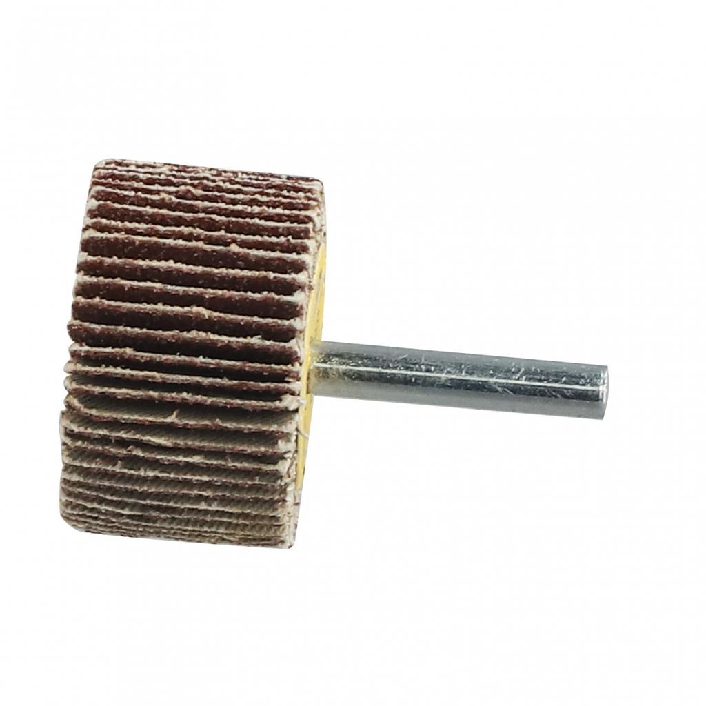 Long lasting Emery Cloth Sanding Flap Wheel 80 Grit 1680mm x 6mm Shank