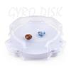 Spinning Top Battle Board Clear Plastic Heavy Duty Bowl-shape Multiplayer Kids Toddlers Gyro Battle Spinner Toy Training Field Stadium