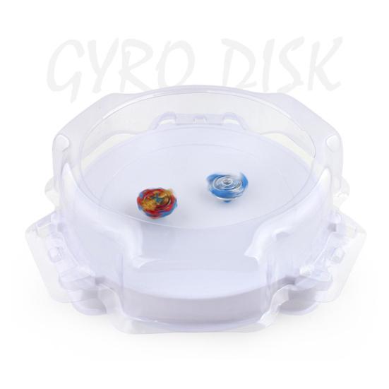 Spinning Top Battle Board Clear Plastic Heavy Duty Bowl-shape Multiplayer Kids Toddlers Gyro Battle Spinner Toy Training Field Stadium