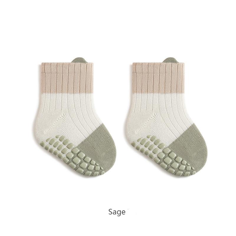 Baby Anti Slip Socks With Crawling Toddlers Socks Learning To Walk Safely Non-slip Baby Socks For Newborn Babies