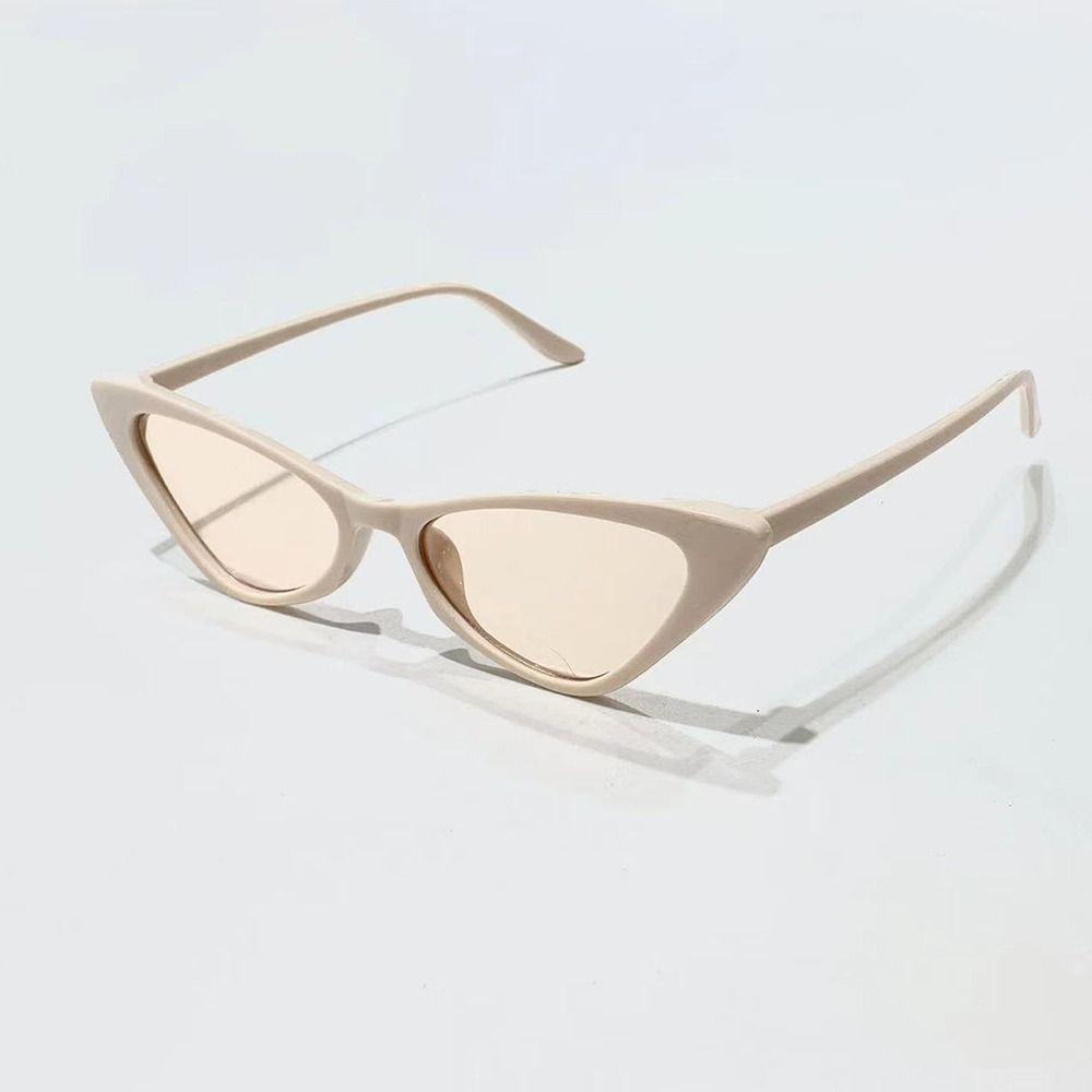 Fashion Small Frame Cat Eye Sunglasses UV400 Protection Trendy Retro Shades Sun Glasses for Women