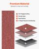 Sanding Belts, 202mm x 485mm Belt Sander Sanding Belts, 12PCS 80 Grit Aluminum Oxide for Woodworking, Steel, Aluminum, Non-Ferrous Metals