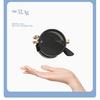 SHAUNA Full-folding Light-reducing Metal Punk ND9-level Adjustable Dimming Round Polarized Sunglasses UV400 With Case