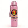 1PC Vintage Circle Brand Crest Logo Print 750ml Portable Sports Water Bottle Leakproof Gym Outdoor Travel Drink Cup