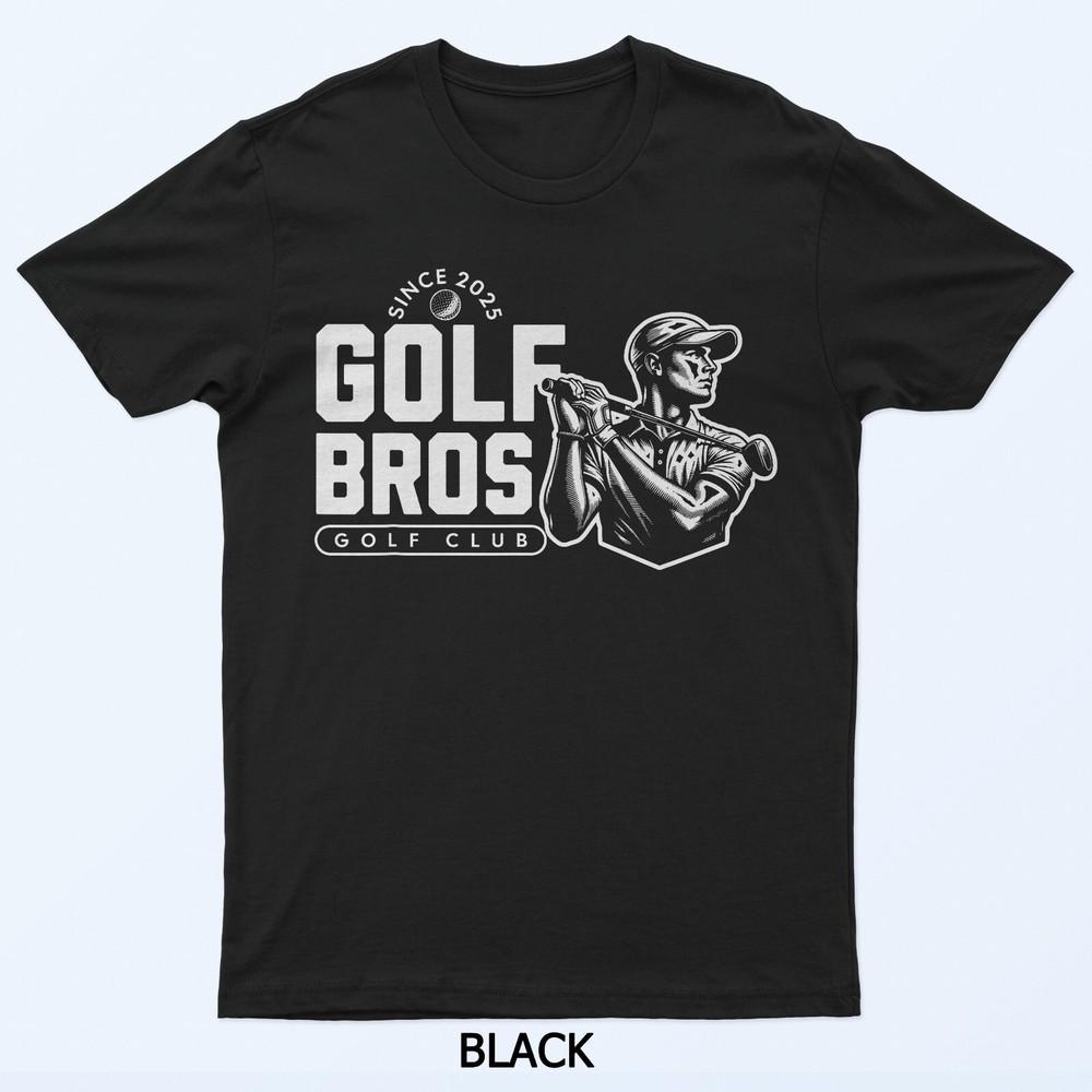 

Golf Bros Funny Matching Golf Design for Friends And Buddies T-Shirt S