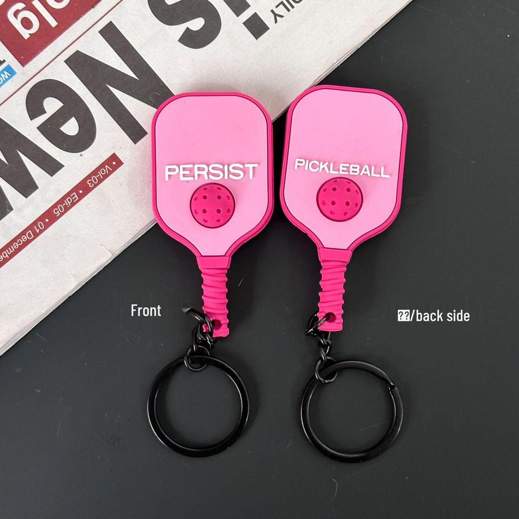 Fitness Series Gummi-Schlüsselanhänger: Hantel- & Kurzhantel-Anhänger für Geschenke