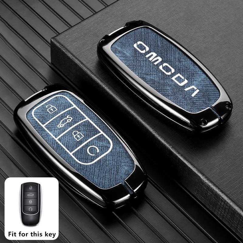 

Zinc Alloy Car Key Case for Chery Omoda C5 5 E5 SUV 7 3 8 FX Keychain Remote Protection Cover Bag Shell Holder Fob Accessories fit for Omoda