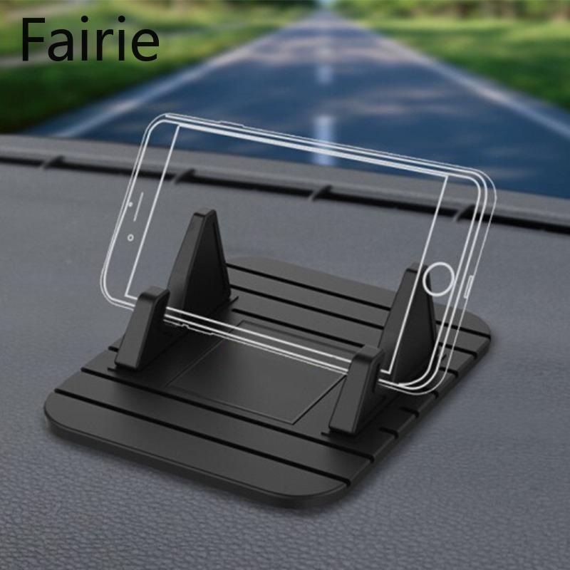 Silicone Car Dashboard Mobile Phone Stand Car Horizontal and Vertical Universal Navigation Stand Fairie