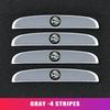 4pcsCar Door Protector Guard Strip Scratch Protection Stickers For Mercedes Benz AMG W204 W205 W203 W211 W201 W210 W108 W124 FE1
