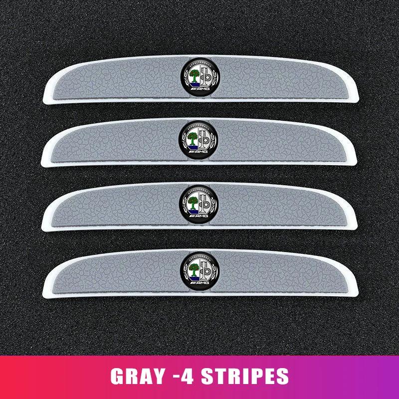 4pcsCar Door Protector Guard Strip Scratch Protection Stickers For Mercedes Benz AMG W204 W205 W203 W211 W201 W210 W108 W124 FE1
