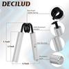 Aluminum Hand Grip Gym Fitness Finger Exerciser Arm Strength Trainer Muscle Recovery Rehabilitation Developer Gripper