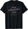 Iron Sharpens Iron Christian Men Bible Scripture Gym Workout T-Shirt