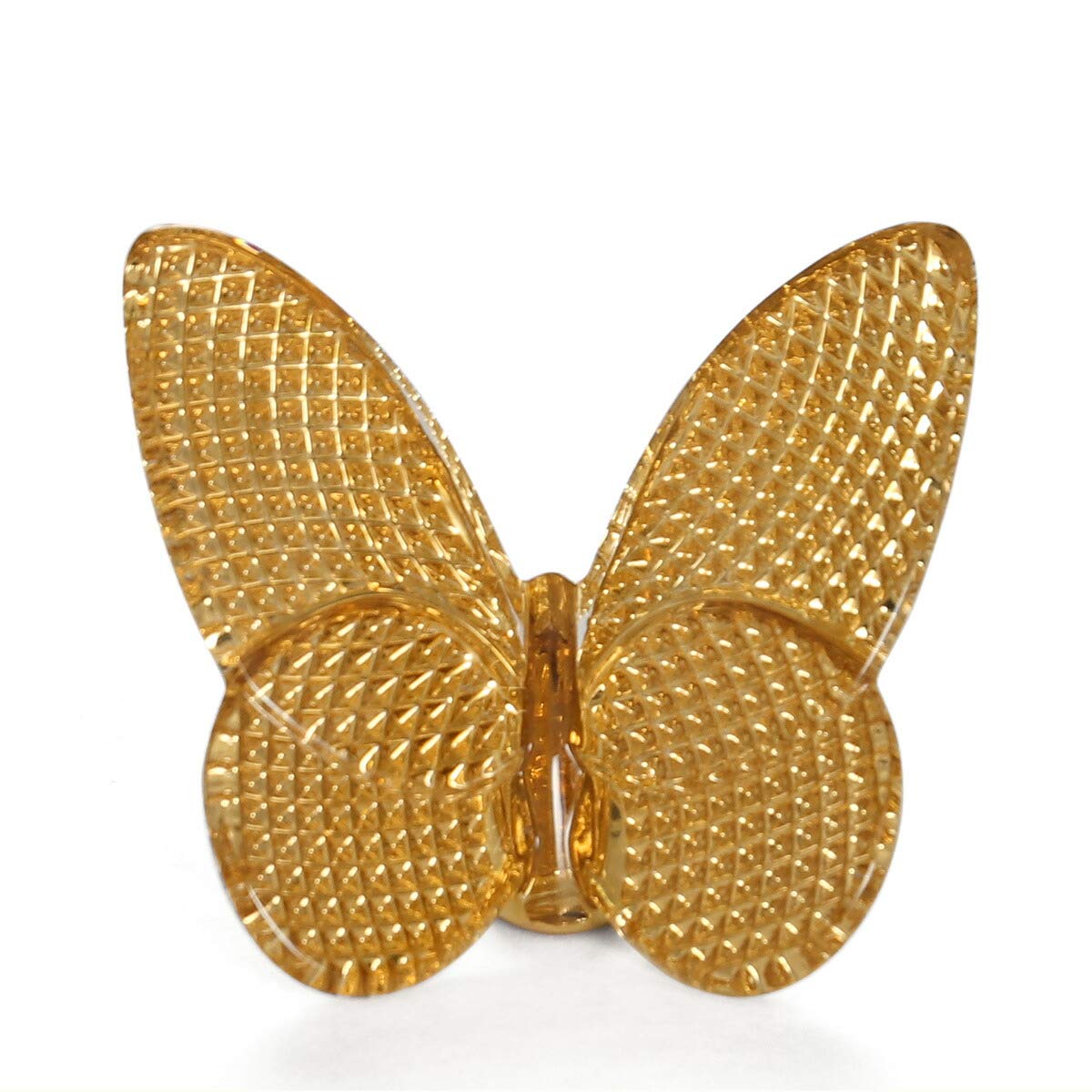 

Baccarat Lucky Butterfly Papillon Figurine, Diamond Gold, 2812-663 [Parallel Import]