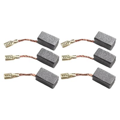 6pc Carbon Brushes For Bosch 6.5x8x13mm GWS 7-100 GWS 7-115 E GWS 7-125 GOP250CE