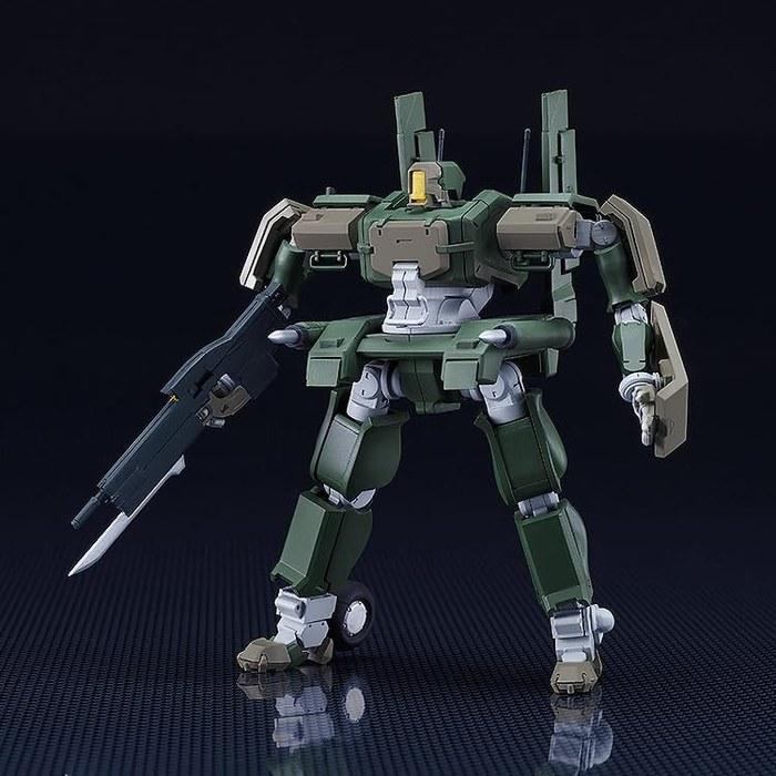 MODEROID Yuuki Bakuhatsu Barn Breiburn 24-Shiki Kidou Hokou Sentousha Retsuka Universal Type Non-Scale Assembly Plastic Model Green 8" x