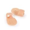 Deep Blue Gel Silicone Toe Separator for Big Toe Alignment and Foot Comfort, 1 Pair
