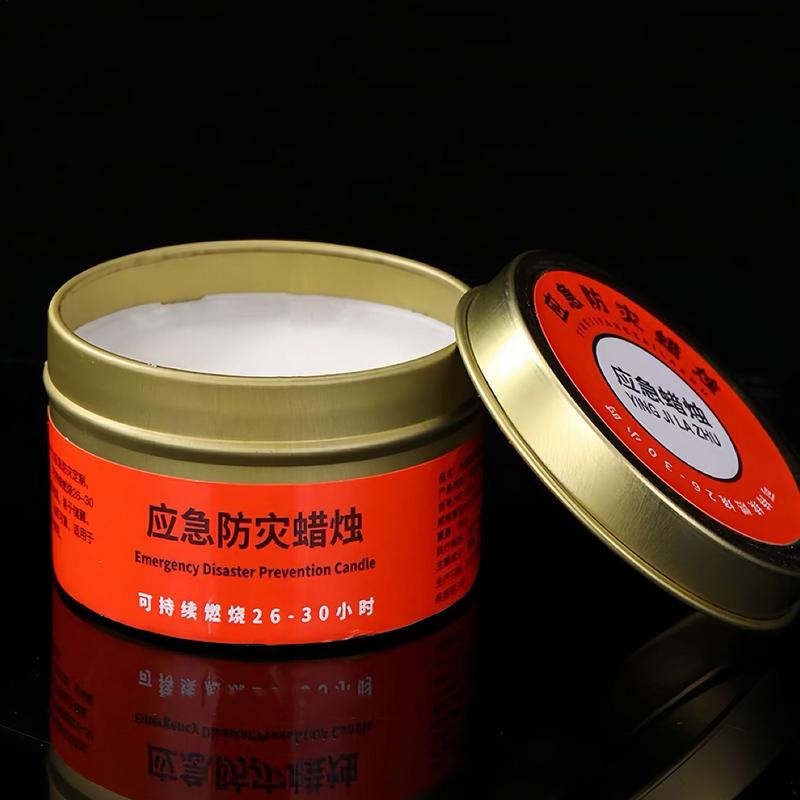 Emergency Candles for Household Power Outages Windproof Smokeless Disaster Prevention Emergency Supplies No Electricity Lighting