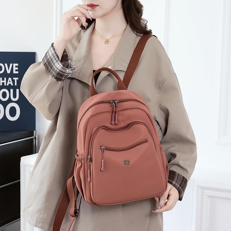 Backpack Large Capacity Multi-compartment Travel Backpack Commuter Nylon Bag