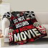 Skull Floral Blanket Gifts for Women Girls Mom Kids Adults Teen Birthday Christmas Valentine Presents Horror Theme Decor Home