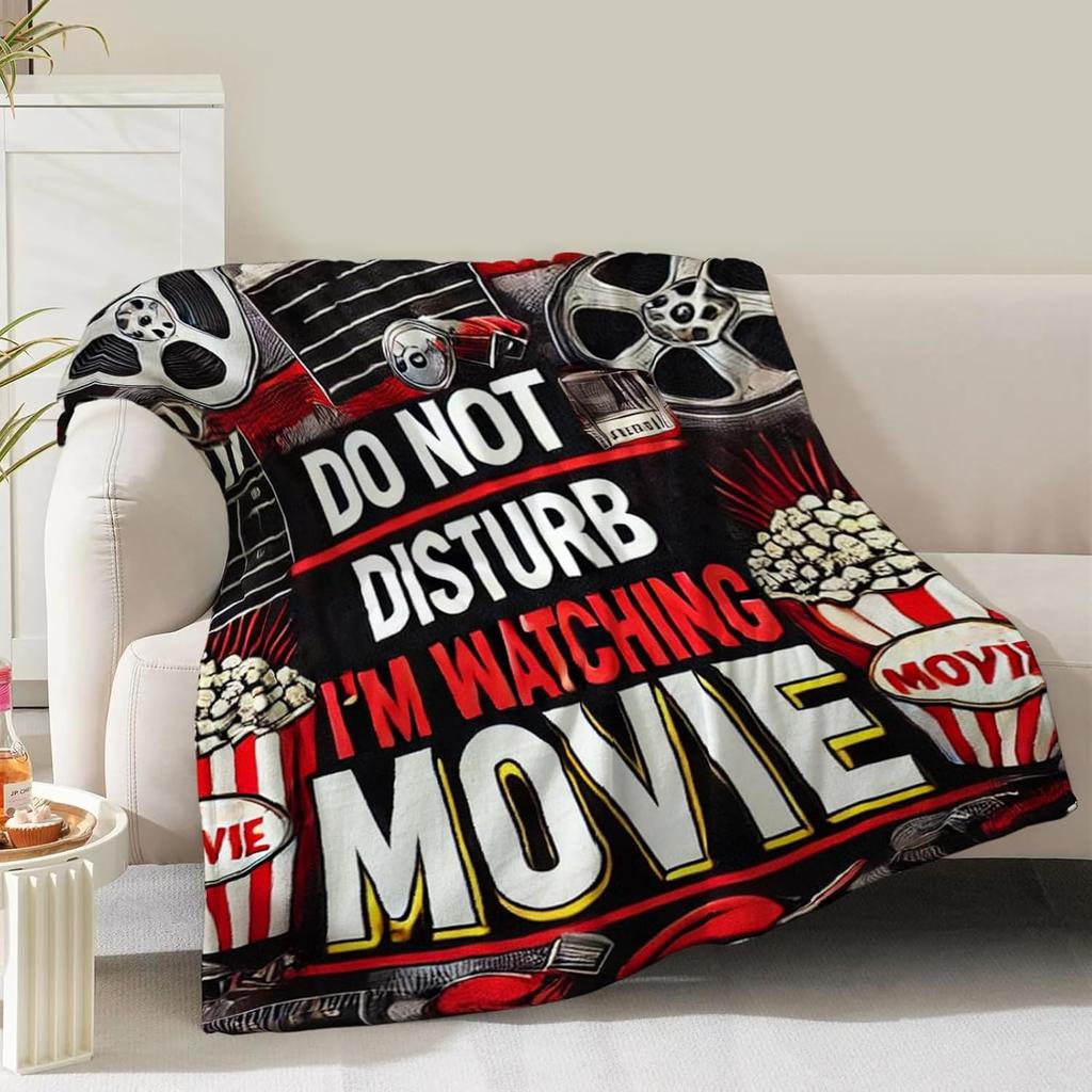 Skull Floral Blanket Gifts for Women Girls Mom Kids Adults Teen Birthday Christmas Valentine Presents Horror Theme Decor Home