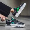 Męskie buty sportowe casualowe sneakersy w stylu ulicznym studenckie oversize czarne buty do skateboardingu
