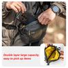 Nylon Outdoor Waist Pack for Cycling Running Camping Waterproof Dyneema Fanny Pack Hiking Accessories Pouch with Zipper Pocket