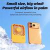3 Speed Mini Handheld Fan USB Rechargeable Desktop Stand Fan Pocket Fan  For Outdoor Travel