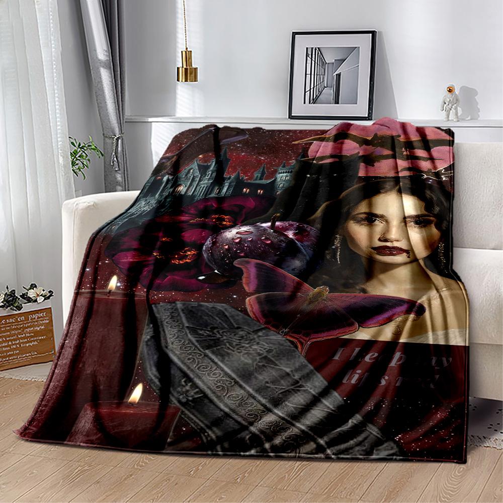 Gothic Style Blanket Warmthful Decor Suitable for Office Bed Seaside All-Season Use Warmthful Decor Best Holiday Gift for Friends Family