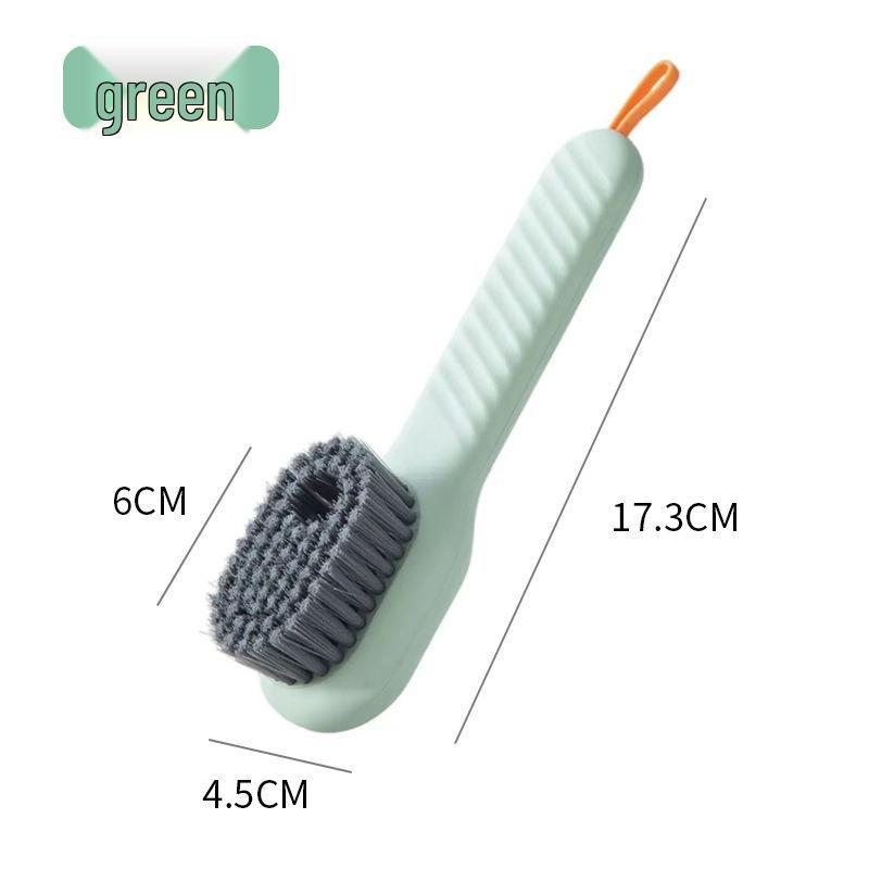 Multifunctional Liquid Shoe Cleaning Brush - Soft Bristle Press Tool for Shoes and Clothing