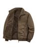Herren Doppelseitige Air Force Pilotenjacke - Warm mit Samtfutter, Dicke Reine Baumwolle, Herbst/Winter Oberbekleidung