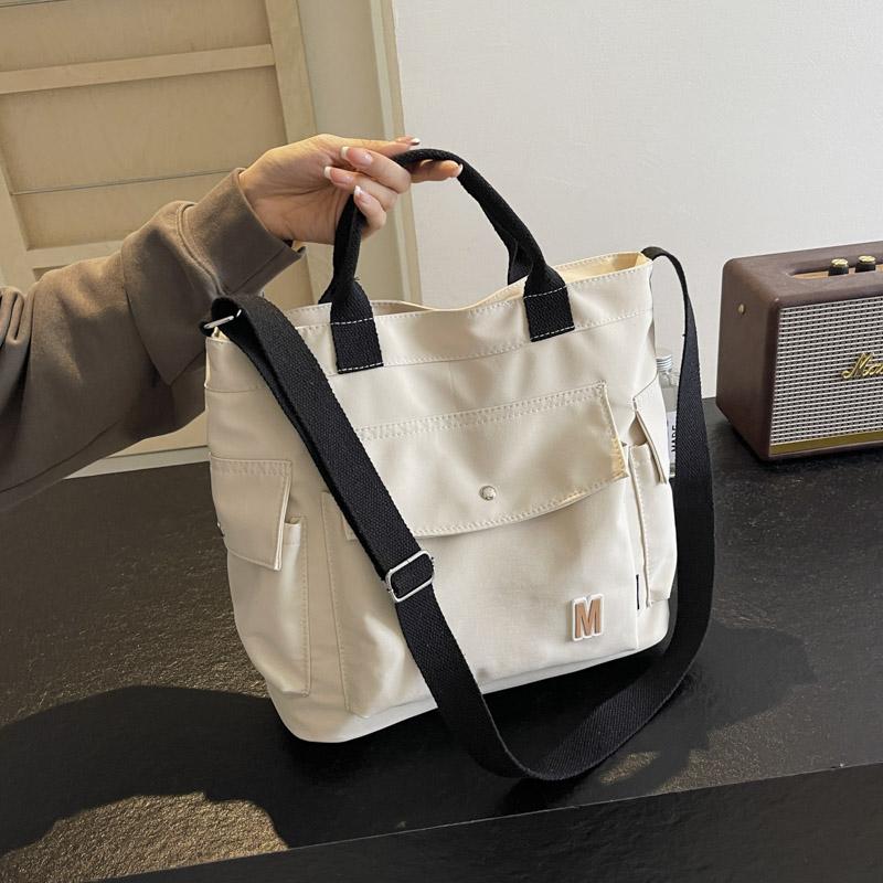 Женские сумки женские Оксфордские сумки-тоут клатч женские сумки через плечо хаки — фото 8