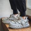 Mode Neue Lässige Herren-Sneakers Low Cut Atmungsaktiv Jugendlicher Campus-Stil Dicke Sohle Höhenerhöhend Laufschuhe Zapatos Para Hombres