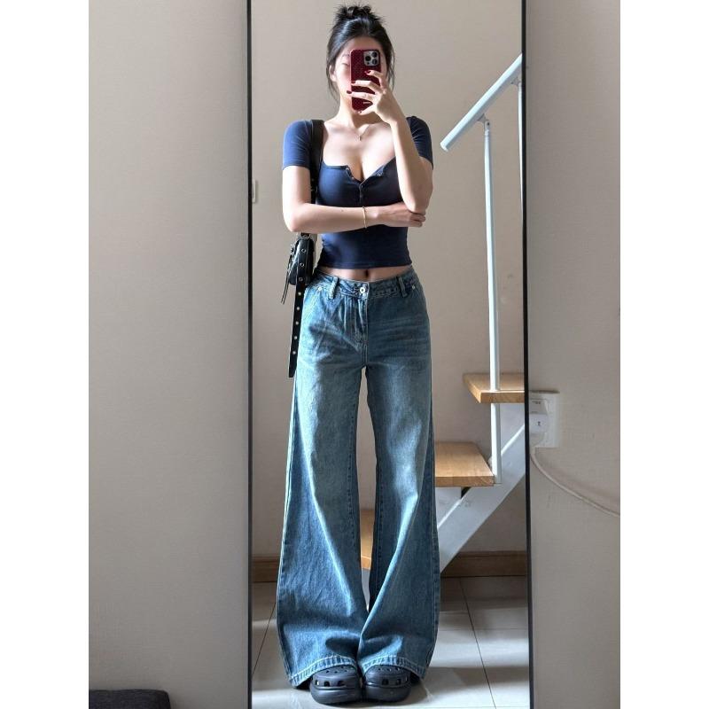 

Womens Henley Neck Button Down Slim Fit Crop Top S темно-синий