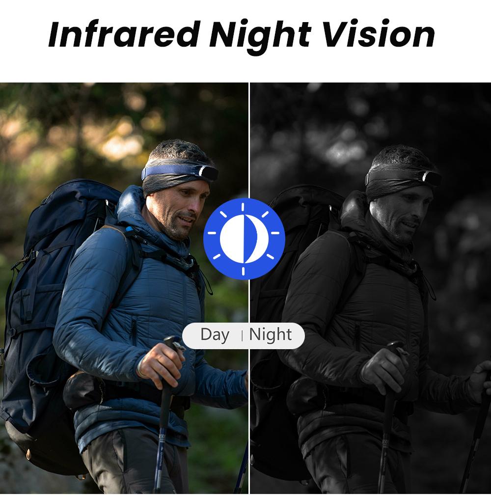 High Definition Camera 1080P Night Vision Outdoor Cycling Sports Camera Thumb Pocket Law Enforcement Recorder