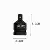 Pneumatic Conversion Joint Set: 6-Piece Heavy-Duty Socket Adapter for Air Guns (1/2 to 3/4 to 1/4 Square Head)