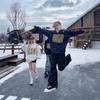 Oversized Hooded Sweatshirt Men Women Navy Blue Embroidered Letter Design Fleece Lined Heavyweight Casual Winter Top