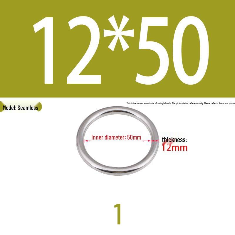 304 Stainless Steel Seamless O-Ring for Lifting and Hammock Yoga Connection