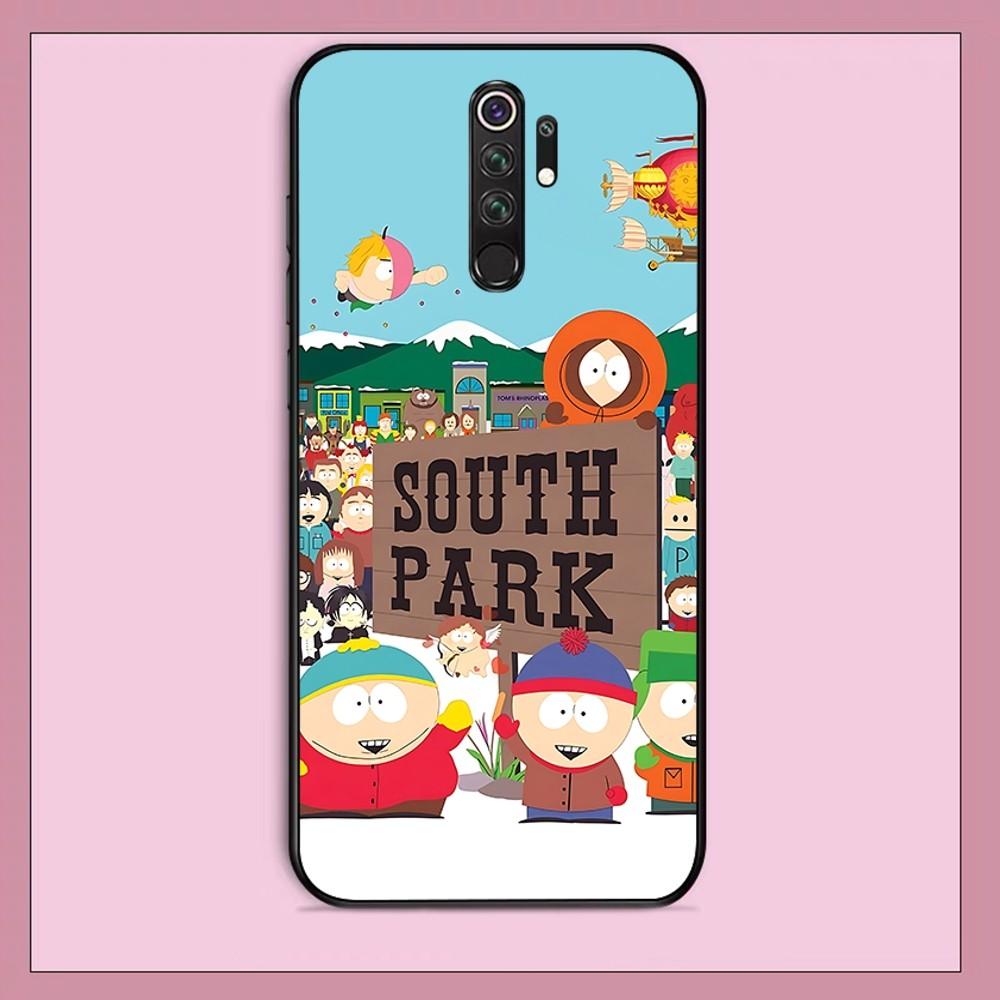 Cartoon Funny S-South-P-Park Phone Case For Redmi Note 4 X 5 A 6 7 8 T 9 9S 10 11 11S 11Epro Poco M3 Pro