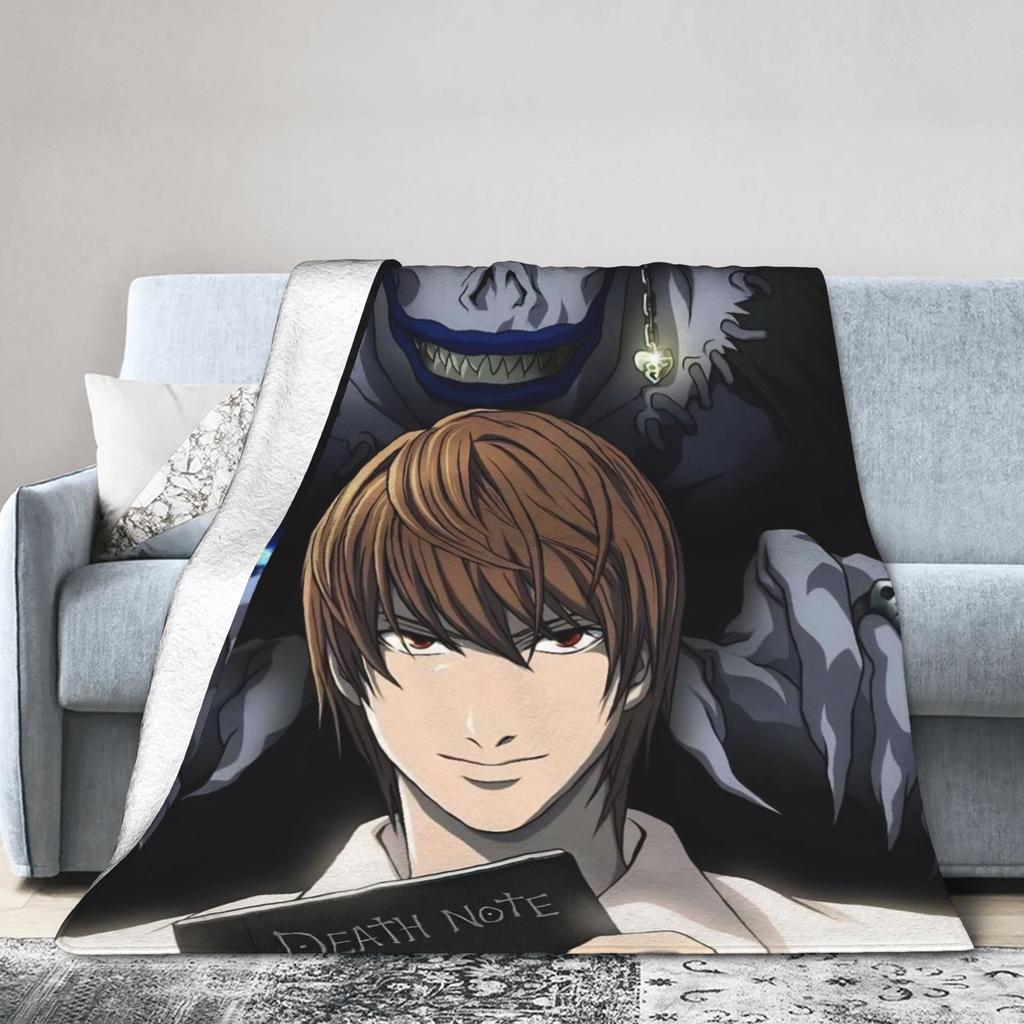 Death notes  Blanket Quality Super Soft  Bedding Throws Winter Students Couch Chair Comfortable Bedspread