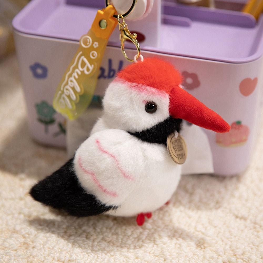Plush Animal Parrot Plush Pendant Simulation Standing Shoulder Animals  Birthday Gifts