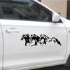 Ck3386 #Running Horses Vinyl Car Sticker Waterproof Cool Waterproof Removable Decal Self -Adhesive Car Auto Stickers