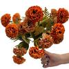 3pcs Carnation Artificial 18 Heads Fake Flower Bouquet Large Bouquet Flowers Photography Props Wedding Floral Arrangement