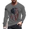 Autumn and Winter T-shirt New Men's Fashion Long Sleeved O-neck 3D Digital Printed Logo Versatile Casual Men's Top