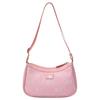 New MLB Polyester Shoulder Bag Mini Women's Pink 7ACRMD15N-50PKL
