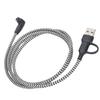 USB and Type C Charging Cable Fit for COROS PACE Pro Smartwatch 1m Length 2 in 1 USB A and C Charging Cord