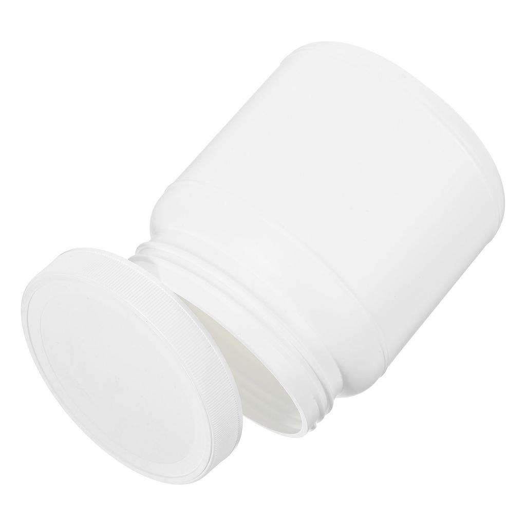 Sealed Plastic Jar with Airtight Lid for Powder Storage Large Capacity Wide Mouth Container Kitchen Pantry Travel Essential