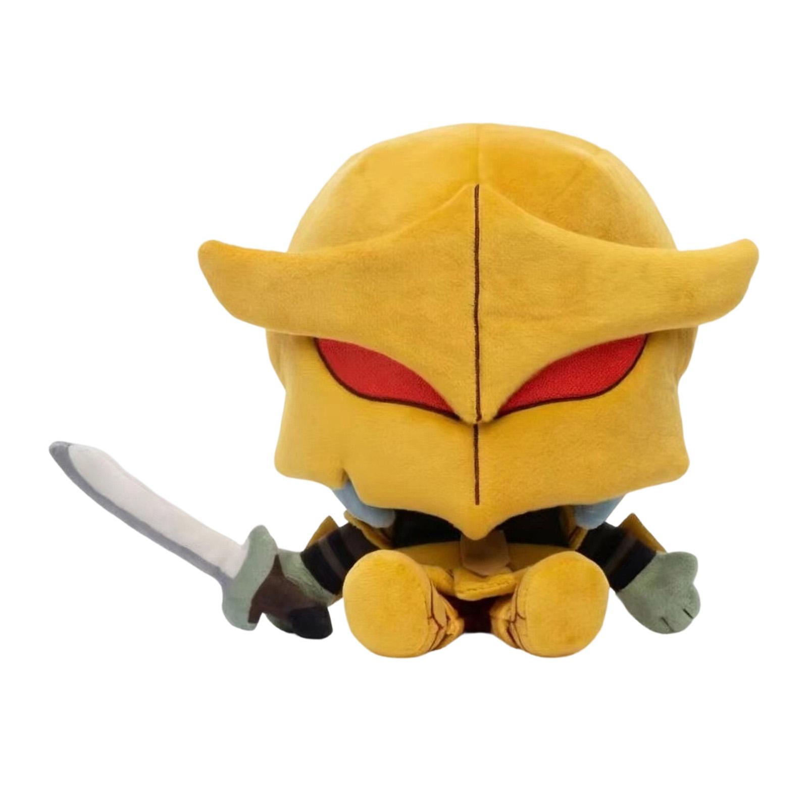

Plush Collectible Character Figure with Sword Soft Stuffed Toy for Display and Play Suitable for Fans and Collectors One Size