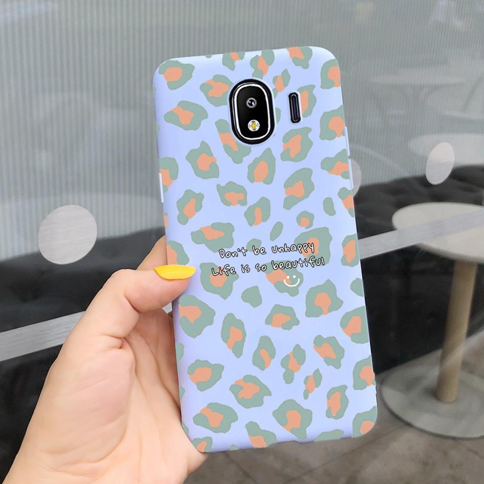For Samsung Galaxy J4 J6 2018 EU Case SM-J400F J600F Lovely Cartoon Protective Skin Cover For Samsung J4 2018 J 4 J 6 Soft Coque