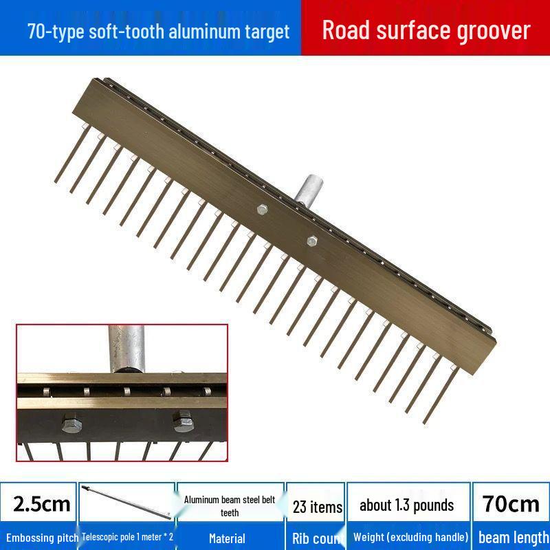 Concrete Pavement Texturizer and Anti-Slip Groover Roller Machine
